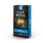 Café Royal Lungo 100 Capsules for Nespresso Coffee Machine - 4/10 Intensity - UTZ certified Aluminum Coffee Capsules