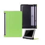 Lenovo Yoga Tab 3 Pro Läderfodral Med Magnetisk Flip - Grön