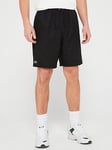 Lacoste Woven Drawstring Shorts - Black, Black, Size M, Men