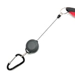 Birdi Golf Club Brush Groove Sharpener & Carabiner Hook for the Golf Bag in Red