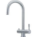 Franke Kitchen Sink tap Made of Stainless Steel Silk Eos 120.0179.979, Grey
