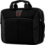 Wenger Icons Sherpa 16" Laptop Briefcase Case Business Travel Bag Black Durable
