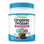 Orgain - Organic Protein + 50 Superfoods Variationer Creamy Chocolate Fudge - 510g