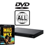 Sony Blu-ray Player UBP-X800 MultiRegion for DVD inc Mad Max Fury Road 4K UHD