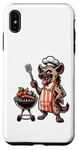 iPhone XS Max Cartoon Hyena Grill BBQ Chef Case