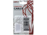 Logo Rj45 Connector, White (25262)