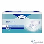 3x TENA Incontinence Slip Active Fit Plus - Small - Pack of 30 - 2100ml