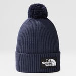 The North Face TNF Logo Box Pom Beanie Black (3FN3 JK3)