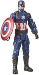 Marvel Avengers Titan Hero Series Collectible 12-Inch Captain America Figure