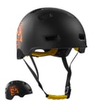 Crazy Safety - Orange Snake bicycle and skater helmet - Orange - L (57-61cm)