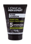 L´Oréal Paris Pure Carbon Men Expert Purifying Daily Face Wash Cleansing Gel 100ml (M) (P2)