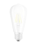 OSRAM Ampoule LED | Culot: E27 | Blanc chaud | 2700 K | 4 W | équivalent à 40 W | LED Retrofit CLASSIC ST