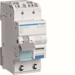 Hager ADS920D Personskyddsautomat 1-pol, typ A, 30 mA, B-karakteristik 20 A