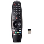 New Replacement Magic Remote Control compatible for a few smart LG Android LCD LED TV, 2.4G air-mouse + IR remote control LG AN-MR18BA AN-MR19BA AN-MR650A