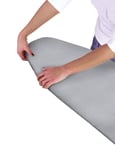 Trading Innovation Modern Elasticated Ironing Board Cover | Easy Fit, Non Slip & Adjustable | Travel Size & Portable Iron Board Cover