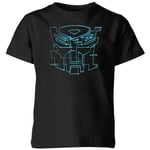 Transformers Autobot Glitch Kids' T-Shirt - Black - 7-8 Years