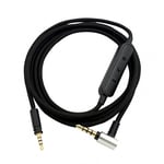 Henghx Headphones Cable for Sennheiser Momentum On Ear/On Ear 2.0,Over Ear/Over 2.0,Aux Cord Wire with Inline Mic & Volume Control
