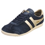 Gola Bullet Pearl Womens Navy Gold Casual Trainers - 3 UK