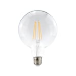 Airam Airam Filament LEDglobe 125MM lyspære klar, dimbar E27, 4W