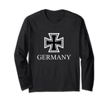 German Iron Cross T-Shirt Bravery Award W1 W2 Long Sleeve T-Shirt