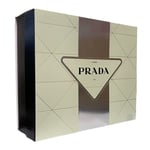 Prada Luna Rossa Carbon 50ml EDT Spray & Shower Gel 75ml Gift Set for Men
