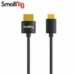 SmallRig K Ultra Slim Cable 55 cm | 2.0 HDMI Cable 4K Ultra Cable|CM to AM 3041
