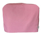 Cozycoverup® Dust Cover for Food Mixer in Pink Gingham (Smeg)