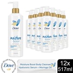 Dove Body Love Body Cleanser Moisture Boost or Age Embrace 24H Softness, 517ml