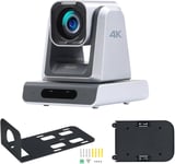 Lbgwp60 Caméra 4K Ptz Poe,Zoom Optique 18X,Sorties Hdmi Et Sdi Simultanées,Rtsp/Rtmp(S)/Srt,Diffusion En Direct Ip Autonome Sur Youtube,Twitch Pour Réunion,Église,Événement,