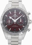 Omega 332.10.41.51.11.001 Speedmaster 57 Rød/Stål Ø40.5 mm