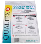 2 x Universal Oven Cooker Hood Red Line Grease Extractor Filters 55cm x 60cm