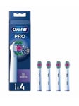 BRAUN Oral-B PRO 3D White Electric ToothBrush  Heads 4 Pack White NEW GENUINE