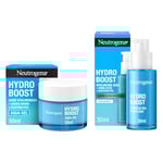 Neutrogena - Ensemble de Soin Complet Hydro Boost (2 produits) – Sérum Ultra Hydratant Hydro Boost (flacon-pompe de 30 ml) + Aqua-Gel Hydro Boost (pot de 50 ml)
