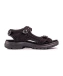 Ecco Womens Offroad Sandals - Black - Size UK 3.5
