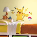 Veggdekor Klistermerker 75x71cm - Pokémon Pikachu