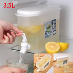 With Tap Fruit Teapot 3.5L Drink Water Kettle New Cold Water Jug  Refrigerator