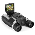 tellaLuna HD 500MP Digital Binoculars with Camera Zoom Video Photo Recorder Camcorder for Bird Watching Football Game Concert