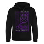 Hybris Decepticon Original Generation Epic Hoodie Herr (Black,XL)