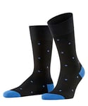 FALKE Men's Dot M SO Cotton Patterned 1 Pair Socks, Black (Black-Mix 3010), 5.5-8