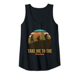 Womens Take Me to the Mountains Nature & Hiking Lover Tank Top