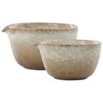 Chic Antique Denmark Valence Skål Med Hällpip 2-Set Latte