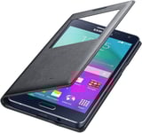 Samsung original S-View cover coque Etui folio pour Samsung Galaxy A5 2015 Noir