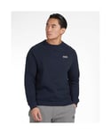 Barbour International Essential Crew Mens Sweatshirt - Navy - Size 2XL