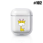 For Apple Airpods Hard Pc Case Transparent 102