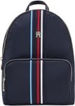 Tommy Hilfiger Women's Poppy Backpack Corp AW0AW16116, Blue (Space Blue), OS