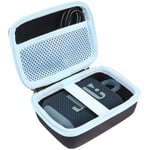 Hard Carrying Case for JBL GO 3 GO3 Small Bluetooth Box by Aenllosi(Only Case,Light blue)