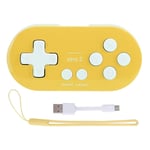 AMONIDA ABS LCD Screen Game Machine Equipment Accessory for SWITCH liti Perfect Picture Quality, for SWITCH liti series(Yellow)