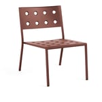 HAY - Balcony Lounge Chair - Iron red - Loungestolar