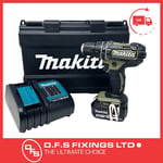 Makita DHP482SFO 18V LXT Olive Green Combi Drill + 1x 3Ah Battery Charger & Case