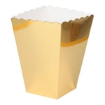 Popcornbägare guld